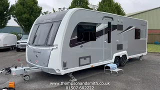 2019 Buccaneer Barracuda 4 berth twin axle caravan with air conditioning for sale in Louth Lincs