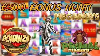 £500 Megaways Bonus Hunt! Madame Destiny, Bonanza, 5 Lions & More!