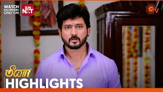 Meena - Highlights | 11 May 2024 | Tamil Serial | Sun TV