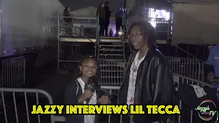 Lil Tecca talks about wanting to become a heart surgeon, his Jamaican roots, & performing for fans