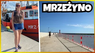 MRZEŻYNO! Falochron, port rybacki w Mrzeżynie