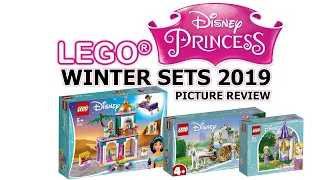 Lego Disney Princess Winter Sets 2019 - Picture Review | 41158 41159 41160 41161 41162 41163