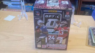 1st look 2023-24 Optic NFL Blaster!!! Huge QB Holo Rated Rookie to close