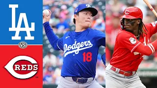 Los Angeles Dodgers vs Cincinnati Reds May 19, 2024 Game Highlights | MLB Season 2024