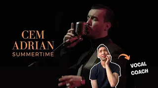 EAL Vocal Coach Reacts & Analyses | CEM ADRIAN x SUMMERTIME |