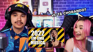 ELE CHOROU com 2022 EM UMA MÚSICA | React Lucas Inutilismo