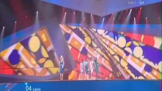 EUROVISION 2012 Latvia: Anmary - Beautiful Song