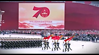 Military Parade 2019 - China celebrating the 70th anniversary of its founding