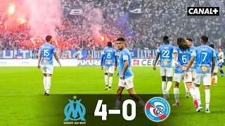 OM 4-0 Strasbourg (2022) • Grand Format d’un match HISTORIQUE 🔥 • Canal + • HD