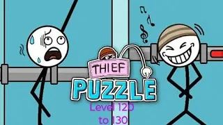 Thief puzzle level 120 to 130 #thiefpuzzle #thiefgame #thiefgameplay  #thiefpuzzlevideo#ytviral