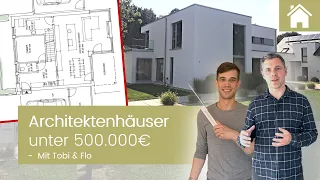 Architektenhäuser unter 500.000€ - 3 Häuser individuell von Architekten geplant