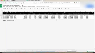 Гугл таблица для своего КриптоФонда. Организация и автоматизация всех процессов