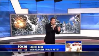 Michael Buble' Tribute Act Scott Keo Let It Snow Fox 10 News