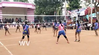 Girls  Volleyball Local Match at Pondicherry #volleyball #viral