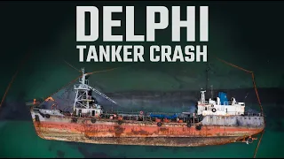 Tanker Delphi in Odessa Cinematic Drone video