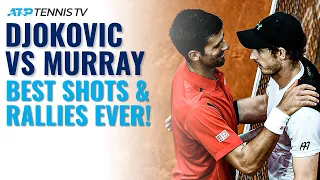 Novak Djokovic vs Andy Murray: Best ATP Shots & Rallies Ever