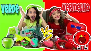 WHO BUY MORE THINGS GREEN VS RED WINS