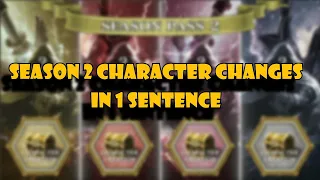 Soul Calibur VI season 2 character changes in 1 sentence.......MAYBE