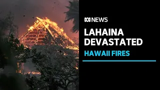 Thousands displaced and 53 dead as wildfires devastate Hawaii's Lahaina | ABC News