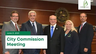 City Commission Meeting - June 21, 2023