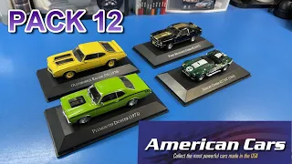 DeAgostini American Cars 1/43 Diecast Car Collection Pack 12