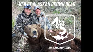 Huge Alaskan Brown Bear taken Spring 2022 "hunt of a lifetime"