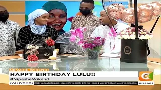 LULU HASSAN IN TEARS ON HER BIRTHDAY | HUSBAND AND CITIZEN TV CREW SURPRISES HER