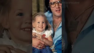 Elvis Presley and Lisa Marie 💕 Wonder of you💕💞 Elvis love his little girl 💖