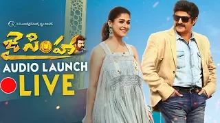 Jai Simha Movie Audio Launch LIVE | Nandamuri Balakrishna | Nayanthara | KS Ravi Kumar | TFPC