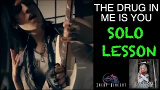 The Drug In Me Is You Guitar Solo Lesson // Falling in Reverse // Jacky Vincent