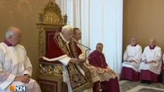 Rücktritt von Papst Benedikt XVI - Die Erklärung im Wortlaut