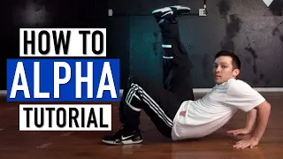 How to ALPHA (+ an Advanced Variation) |  Locking Dance Tutorial