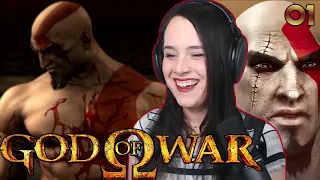 First Time Playing!!! - God of War Blind Playthrough - Part 1