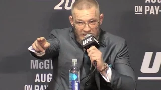 Conor McGregor Analyzes Fight: "You Gotta Respect Nate Diaz" (UFC 202)