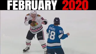 NHL Fights 2020: Best of February