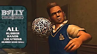 Bully SE [100% Walkthrough] - All Rubber Bands Locations [Rubber Band Ball]