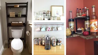 Creative Storage Ideas For Small Apartments | Best Space Saving Ideas For Small Apartments