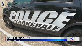 Four teens shot in Clarksdale, MS drive-by
