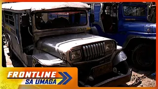 Ilang lumang jeep, pinakatay na ng mga operator sa isang talyer sa Caloocan | Frontline Sa Umaga