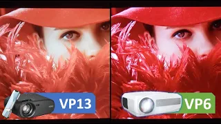 BlitzWolf VP6 vs VP13 - What better full hd projector?