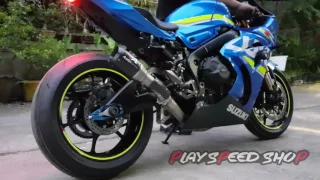 GSXR1000R [L7] with Sound Exhaust Full System (Austin Racing GP1R + Header Arrow) by PlaySpeedShop