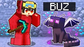 BUZ EJDERHA OLARAK YARDIM EDİYOR - Minecraft