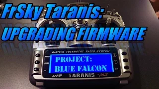 Taranis X9D: Upgrading Firmware