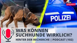 Mantrailer: Was können die Suchhunde wirklich? | Podcast MDR Investigativ | MDR