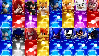 All Characters Megamix (Sonic 🔴 Knuckle 🔴 Shadow 🔴 Tails 🔴 Super Sonic 🔴 Silver 🔴 Amy 🔴 Sonic exe)