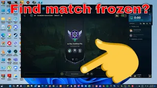 How to fix Find Match bug in League Of Legends Client Not Working Windows 10 and Windows 11