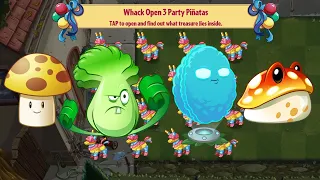 PIÑATA PARTY! (Sun-shroom/Bonk Choy/Infi-nut/Toadstool) | Plants vs Zombies 2