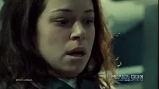 Tatiana Maslany Stomp Scene in Orphan Black