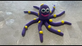 Octo-Craft: Sculpting a Playful Octopus from Lightweight Clay