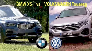 BMW X5 vs VOLKSWAGEN Touareg  Exterior Design Comparison